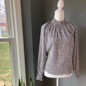 Nine West  High-Neck Blouse